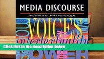 Full version  Media Discourse (Hodder Arnold Publication)  Best Sellers Rank : #4