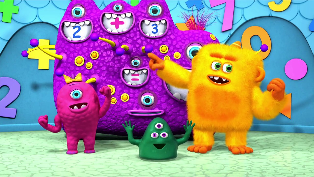 Monster Math Squad | fll EPISODE | Monster Bowl Meltdown | Learning Numbers Series