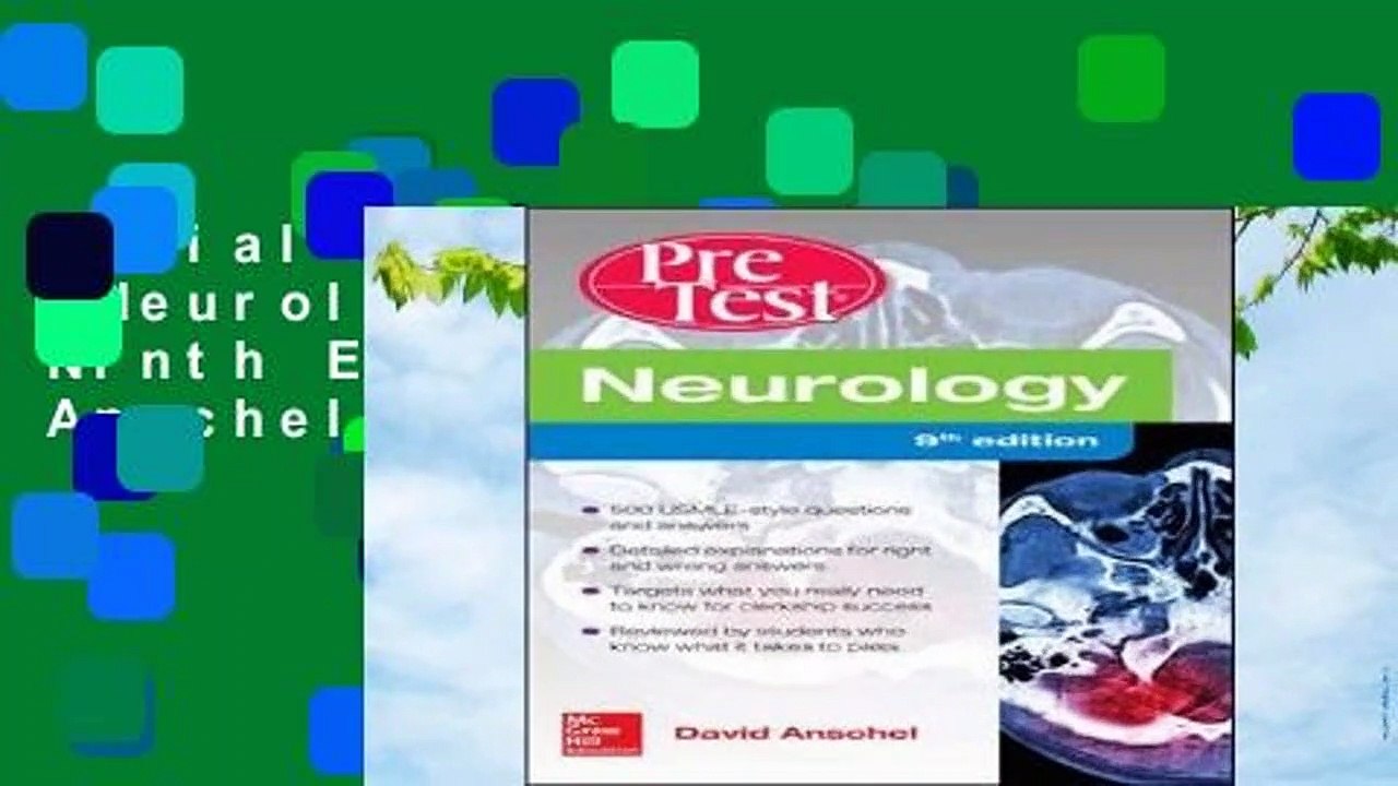 Trial New Releases  Neurology PreTest, Ninth Edition by David Anschel