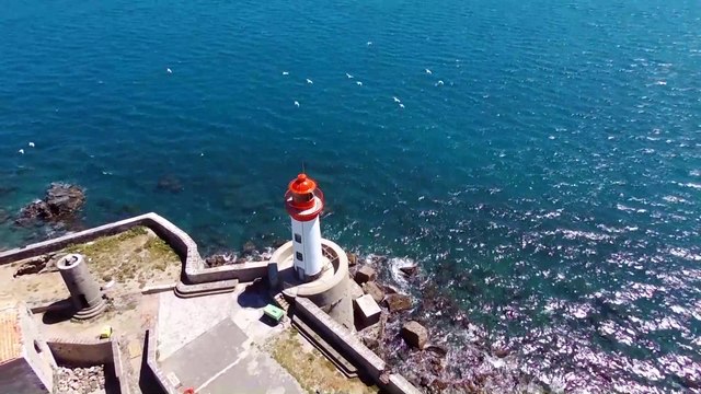 LE CAP D'AGDE - L'avancement des travaux de Fort Brescou