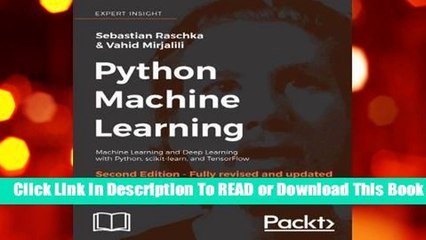 About For Books  Python Machine Learning, Second Edition Complete