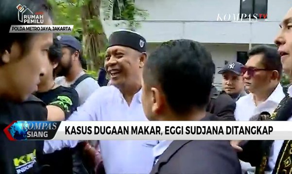 Kasus Dugaan Makar, Eggi Sudjana Ditangkap