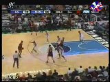 Baron Davis as he drains a trey, makes a steal and then make