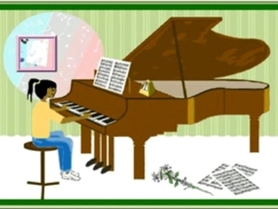 Choupinette au piano