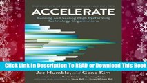 Accelerate: Building and Scaling High-Performing Technology Organizations  Best Sellers Rank : #4