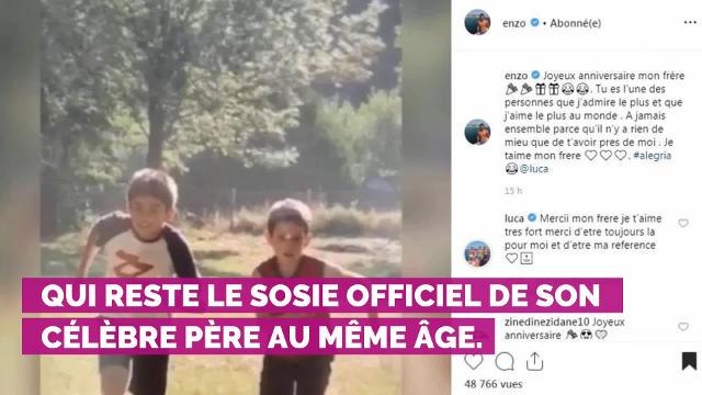 PHOTO. Luca Zidane fête ses 21 ans : sa famille presque au complet pour souffler ses bougies avec lui