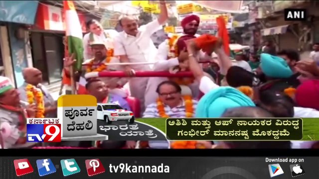 TV9 Bharatha Yatre: East Delhi Constituency Fight b/w Gautam Gambhir and AAP Candidate Atishi