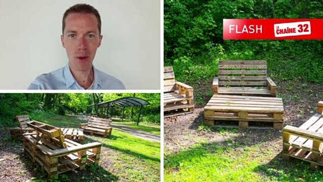FLASH | Coudekerque-Branche - Des bancs durables au parc du Fort Louis