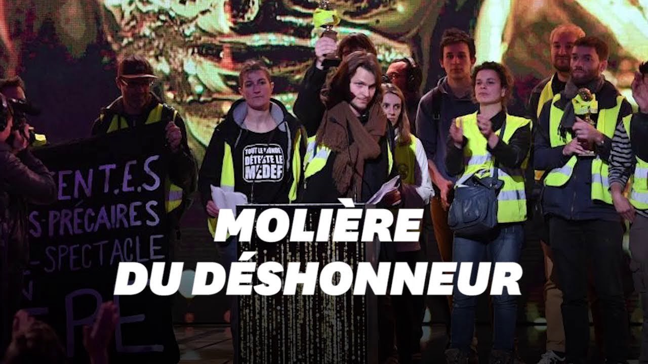 Molières 2019: Des gilets jaunes perturbent la soirée