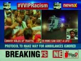 Karnataka CM HD Kumarswamy's convoy holds up traffic on busy road; 2 ambulances stuck in jam