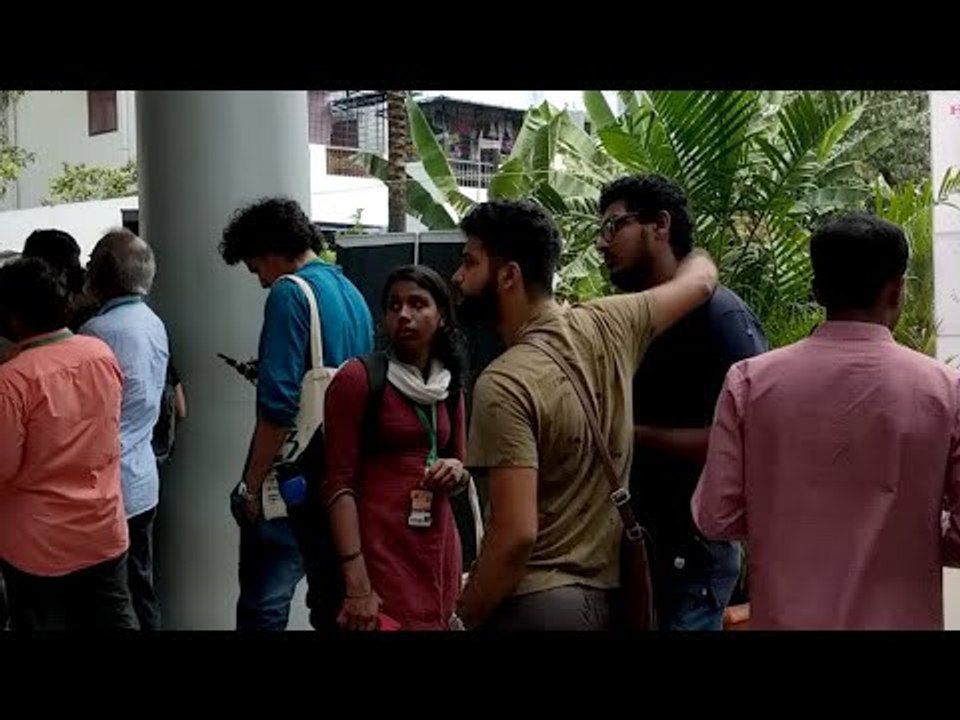 IFFK 2018; Queue Before The Kairali Theatre