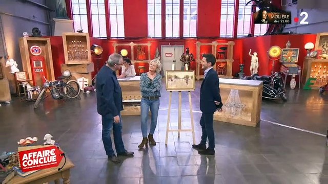 Affaire Conclue : Un homme tombe des nues en découvrant la vraie valeur d'une peinture - Vidéo