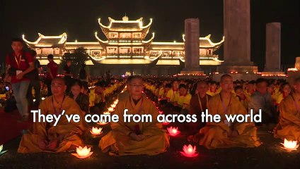 Buddhists gather at Vietnamese pagoda ahead of Vesak Day