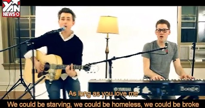 As Long As You Love Me (Acoustic Cover) - Alex Goot ft .Landon Austin