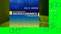 Full version  Intermediate Microeconomics with Calculus  Best Sellers Rank : #3