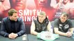LIAM SMITH v SAM EGGINGTON POST FIGHT PRESS CONFERENCE WITH EDDIE HEARN / IN LIVERPOOL