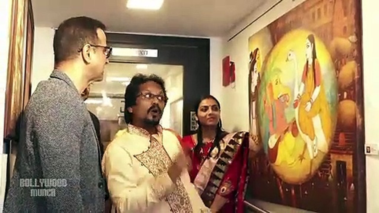 Ronit Roy Inaugurates Artist Paramesh Paul's Painting Exhibition