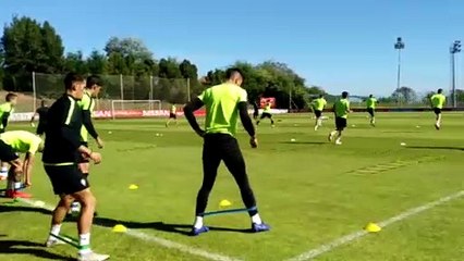 Entrenamiento del Sporting de Gijón (14/05/2019)