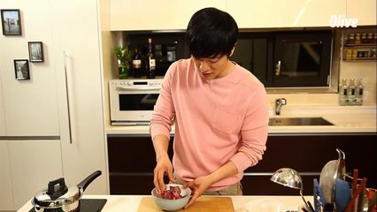 찹스테이크를 위한 재료 준비와 소스 만들기!