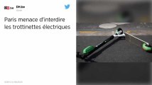 La Ville de Paris menace de faire disparaître les trottinettes électriques du paysage