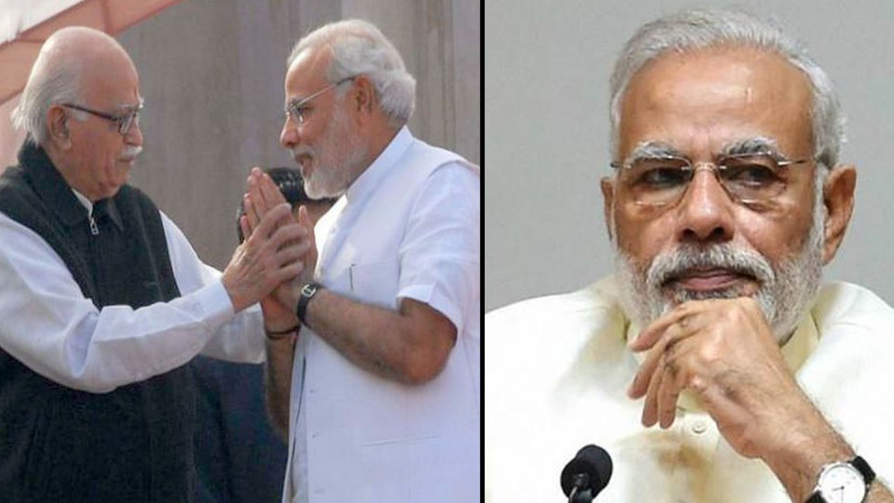 మళ్లీ బుక్కైన మోడీ..  అద్వానీ ఫొటో కామెంట్‌పై || Oneindia Telugu