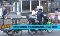 Bentuk Toleransi, Pemuda Gereja Bagikan Takjil Gratis