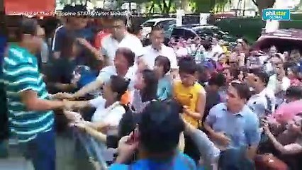 Eusebio supporters oppose Vico Sotto's victory in Pasig City