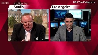 An angry Ben Shapiro terminates interview with Andrew Neil