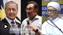 Dr M nafi dakwaan Cuepacs, Hadi ulas isu Takiyuddin kata Anwar bekas banduan