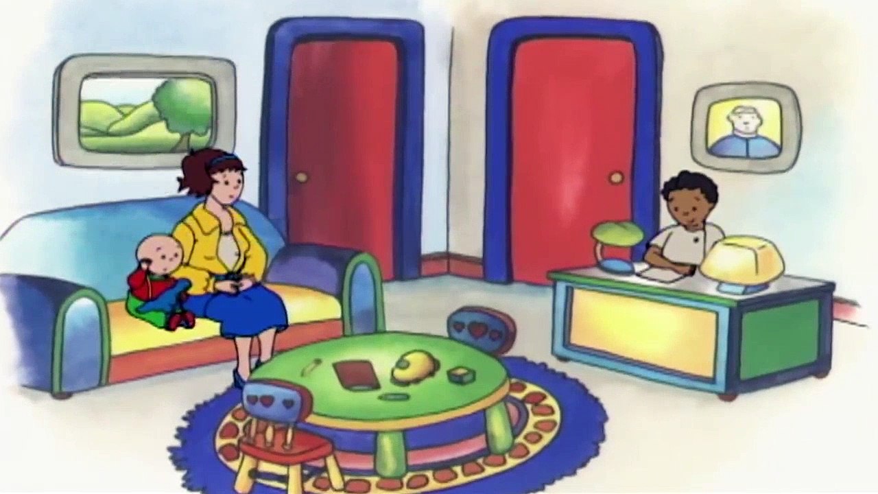 Kajtus po polsku | Kajtus i Straszny Potwór | Bajki dla dzieci | Animacja kreskówka | Caillou Polish