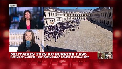 Hommage national aux deux commandos : "c'était un discours qui se voulait optimiste"