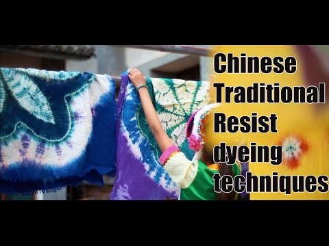 [Craft] Chinese Traditional Resist dyeing techniques | More China