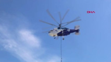 İstanbul- Orman Yangınlarını Türk Bayraklı Helikopterler Söndürecek