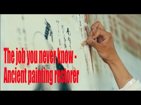 [Culture] The job you never know - Ancient painting restorer | More China