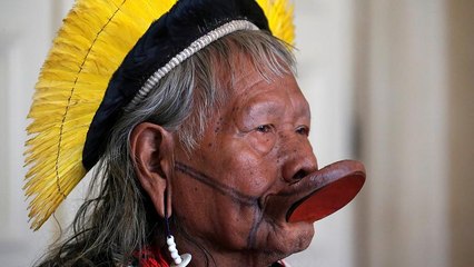 Hilferuf für den Regenwald: Kayapó-Häuptling reist durch Europa