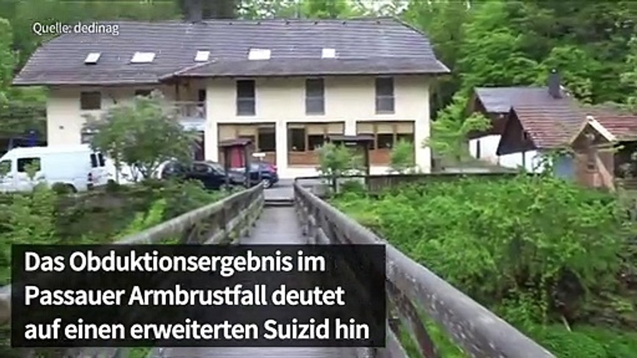Passauer Armbrustfall war offenbar erweiterter Suizid