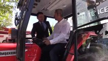 Yozgatlı traktör üreticisinden Tunceli Belediyesine traktör bağışı - TUNCELİ