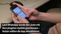 Sicherheitslücke bei WhatsApp - Hacker installieren Spyware