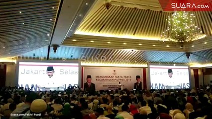 BPN Prabowo - Sandiaga Menolak Hasil Perhitungan Suara KPU