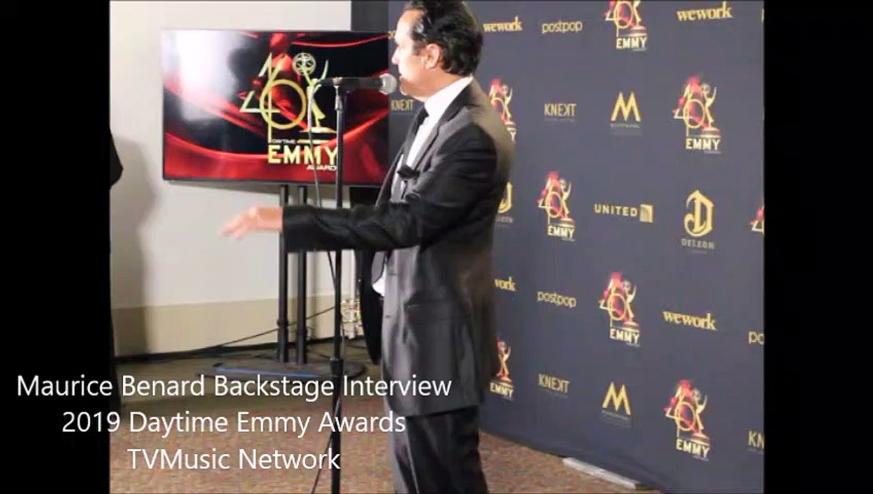 Maurice Benard of General Hospital - Daytime Emmy Awards 2019