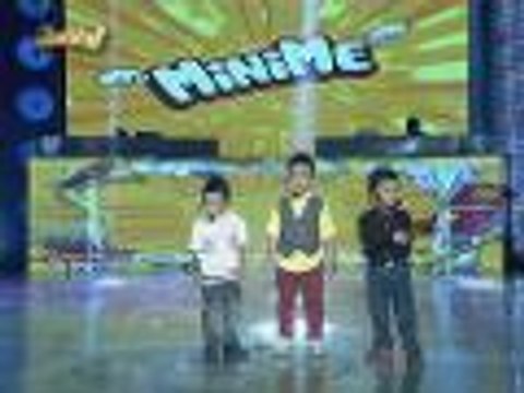 Ryan, Jhong at Billy MiNiMEs kumanta ng Buko