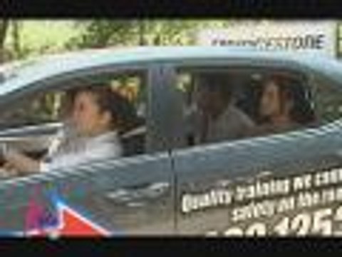 Kris, nag-aral mag-drive!