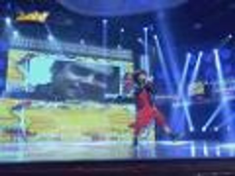 MiNiMe Kristofer kuhang-kuha ang dance moves ni Joshua Zamora