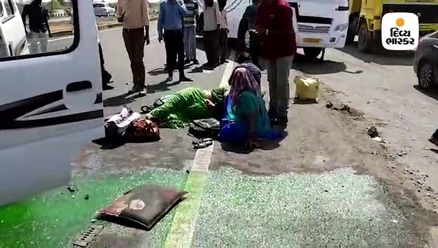 લીંબડી-રાજકોટ હાઇવે પર બે બાઈક-કાર વચ્ચે અકસ્માત, એકનું મોત 7 ઈજાગ્રસ્ત