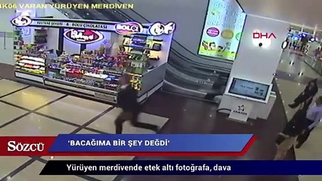 Etek altı fotoğrafa taciz davası: Baskı yapılıyor