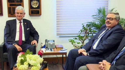 Bozkır'ın, Rusya'nın Ankara Büyükelçisi Aleksey Yerhov'u kabulü - TBMM