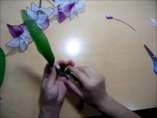 How to make stoking flower ? / diy / Çoraptan çiçek yapımı