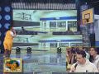 Basketball exhibition nina Vhong at Jhong sa Showtime