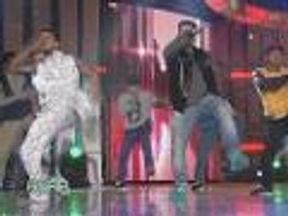 Jhong & John with Mini Me child wonders on ASAP stage
