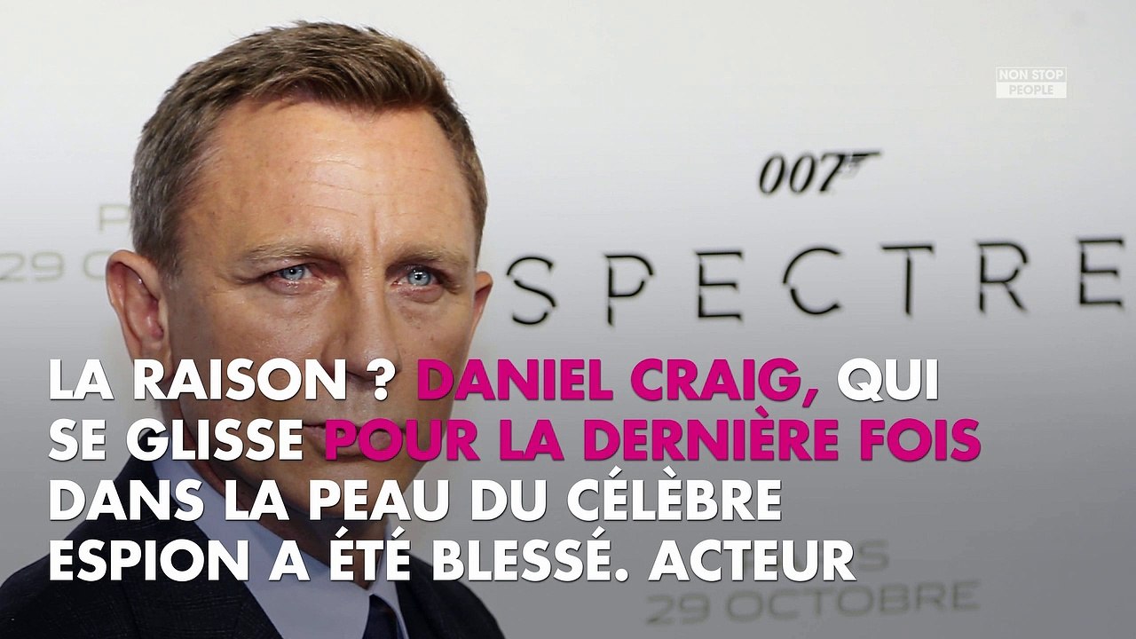 James Bond : Daniel Craig blessé, le tournage du dernier volet suspendu